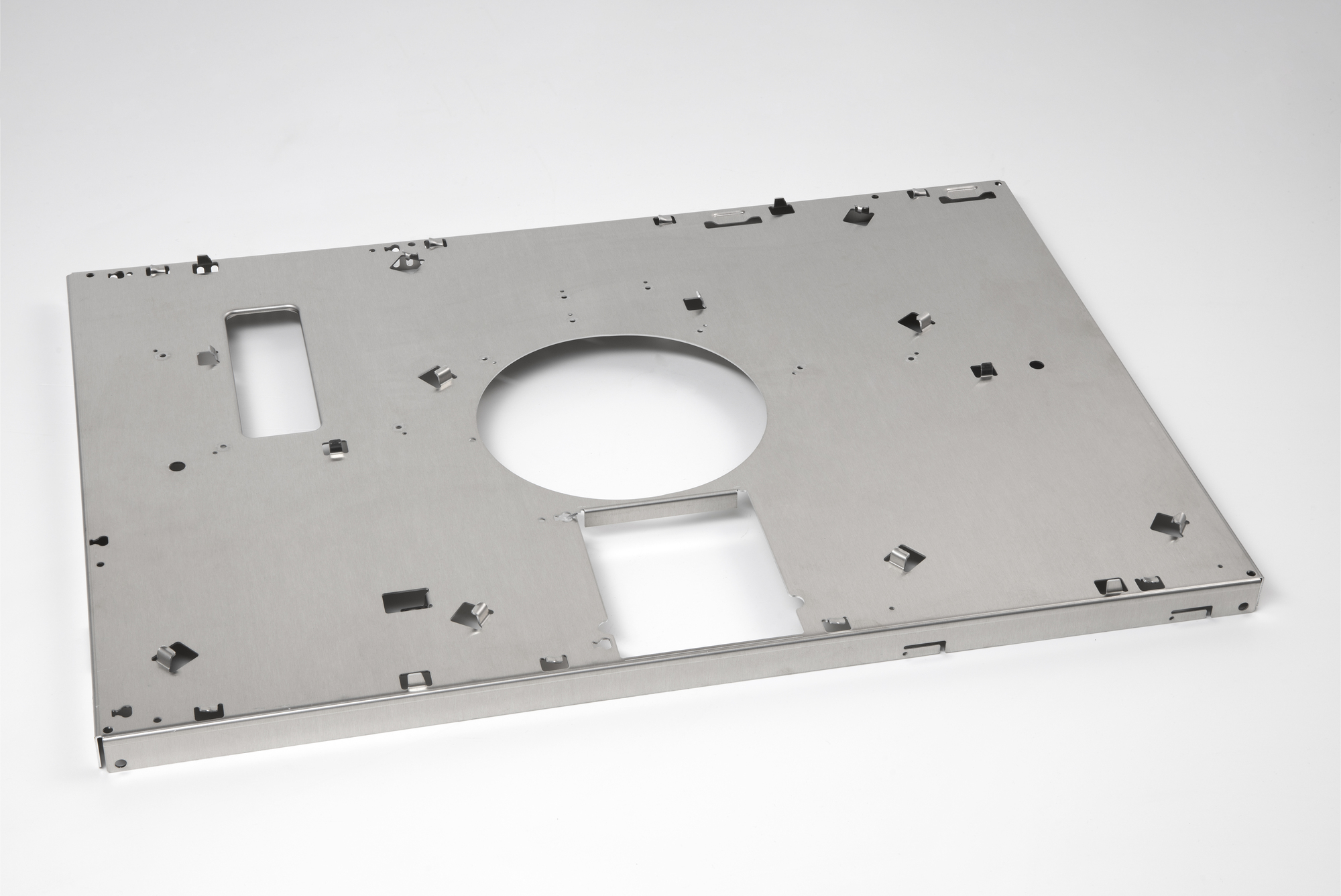 Induction hob plate